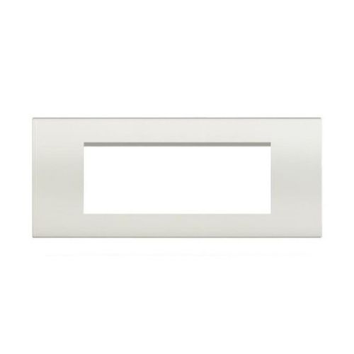 [Placca 7P tecnopolimero INT-LGT bianco] 8007-01