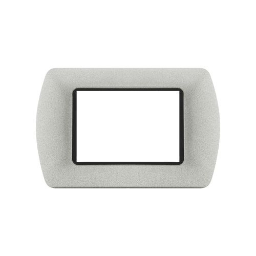 [6970311029998 - Placca 3P metallo INT-LGT platino] 8803-29