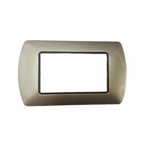 [6970311029578 - Placca 4P metallo INT-LGT champagne] 8804-08