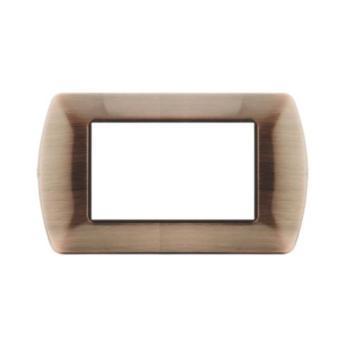 [6970311029592 - Placca 4P metallo INT-LGT rame] 8804-10