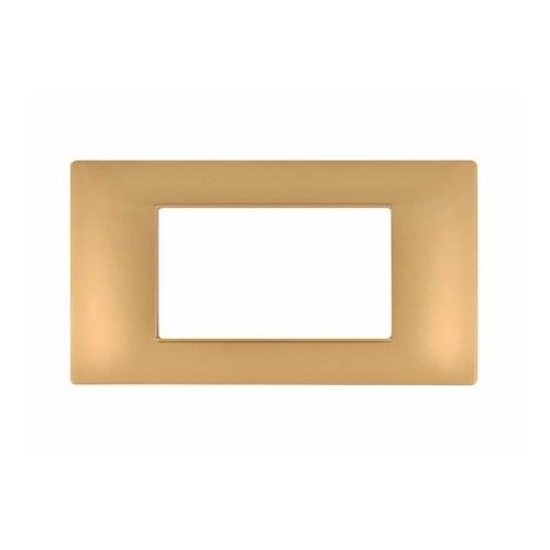 [6970597464322 - Placca 4P tecnopolimero VMR-PLN oro] M6004-12