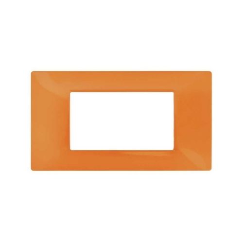 [6970597464360 - Placca 4P tecnopolimero VMR-PLN arancio] M6004-16
