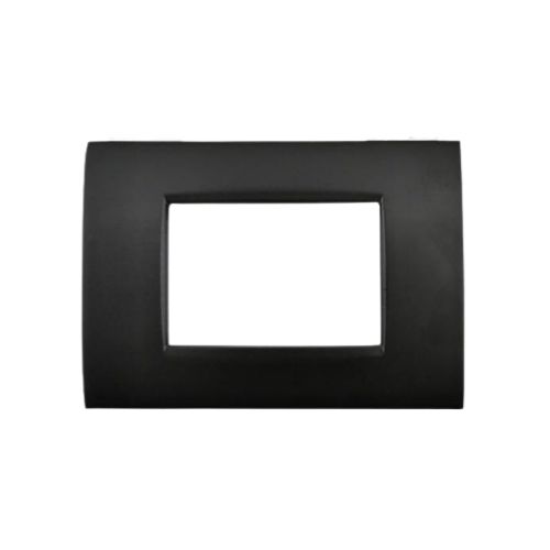 [6970597460980/0793541334825 - Placca 3P metallo AIR nero] CBM7003-2