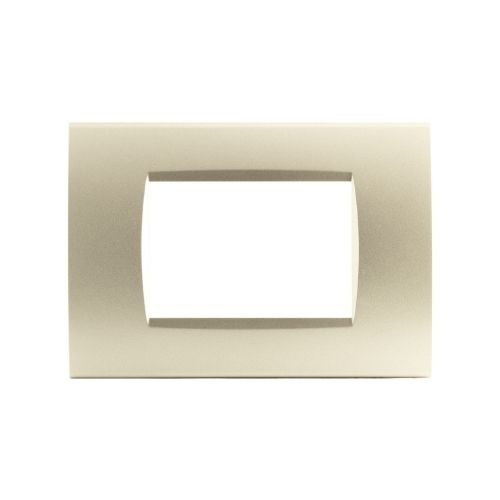 [6970597461864/0793541330254 - Placca 3P tecnopolimero INT-LGT oro] 8003-13