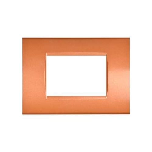 [6970597461284/0793541330285 - Placca 3P tecnopolimero INT-LGT arancio] 8003-16