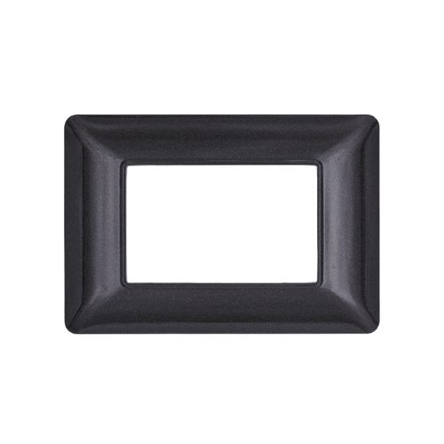 [Placca 3P tecnopolimero MTX nero bistrò] M8003-10
